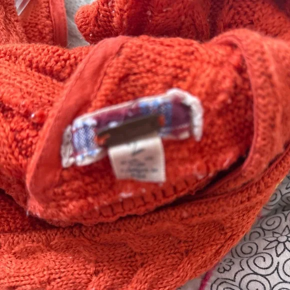 Rare Free People Vintage Romantic V Neck Sweater Festival Market Boho Dress 2 S - Picture 10 of 12